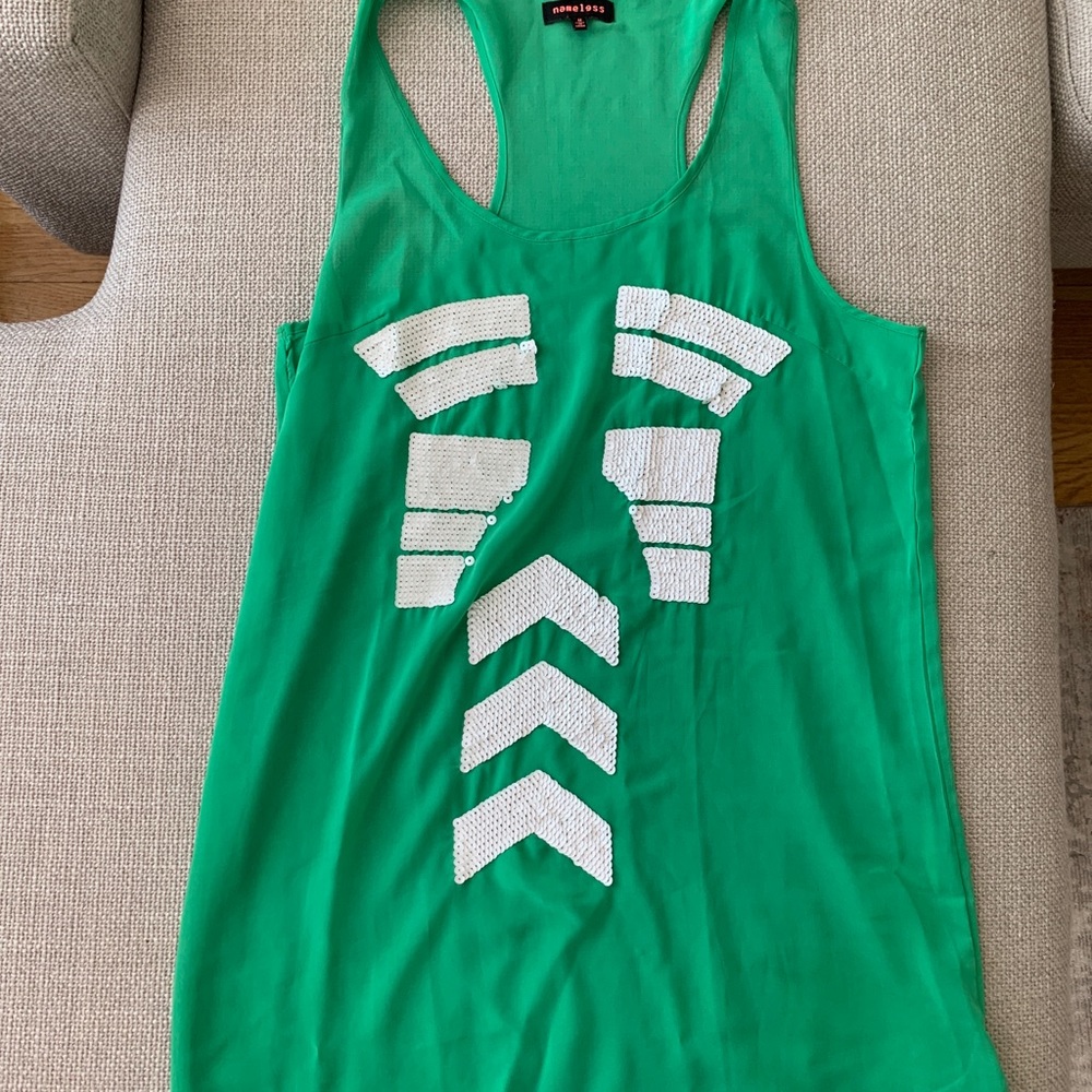 Green beach cover up
